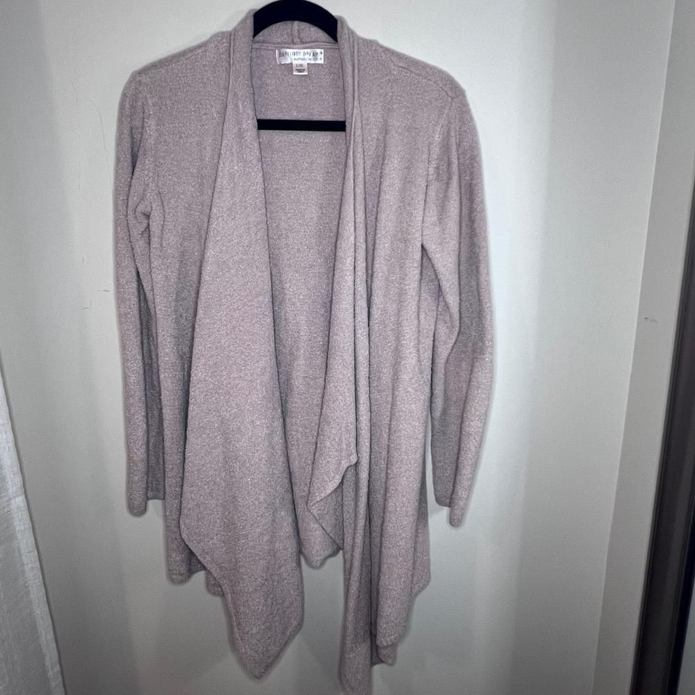 Barefoot Dreams‎ Bamboo Chic Lite Cardigan Draped Open Front L/XL